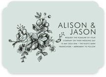 Elegance Illustrated Wedding Invitations