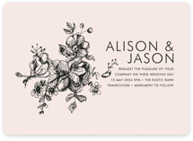Elegance Illustrated Wedding Invitations