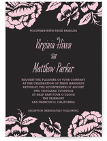 Floral Flirtation Wedding Invitations
