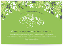 Midnight Fete Wedding Invitations