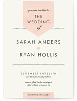 Linen Stitch Wedding Invitations