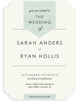 Linen Stitch Wedding Invitations