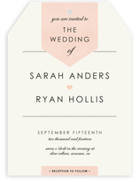 Linen Stitch Wedding Invitations