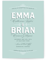 Vintage Charm Wedding Invitations