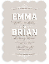Vintage Charm Wedding Invitations