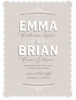 Vintage Charm Wedding Invitations