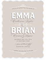 Vintage Charm Wedding Invitations