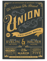 A Blessed Union Wedding Invitations