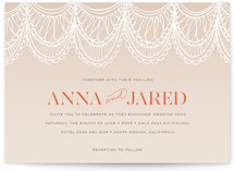 Mantilla Spanish Lace Wedding Invitations