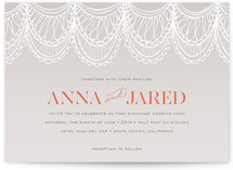 Mantilla Spanish Lace Wedding Invitations