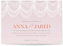 Mantilla Spanish Lace Wedding Invitations
