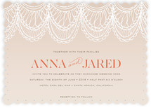 Mantilla Spanish Lace Wedding Invitations