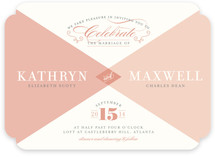 Mingle Graphic Wedding Invitations