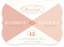 Mingle Graphic Wedding Invitations