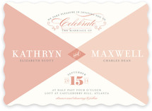Mingle Graphic Wedding Invitations