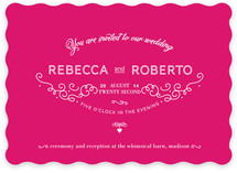 French Meringue Wedding Invitations