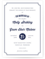Bistro Wedding Invitations