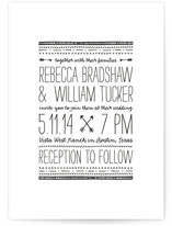 Arrowhead Wedding Invitations