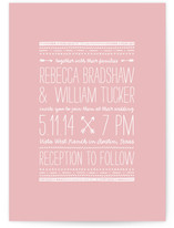 Arrowhead Wedding Invitations