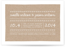 This Way Wedding Invitations