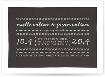 This Way Wedding Invitations