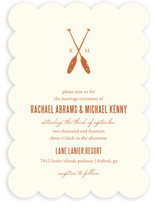Lakeside Oars Wedding Invitations