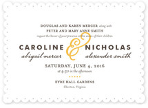Delicate Ampersand Wedding Invitations