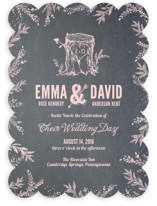 Woodland Romance Wedding Invitations