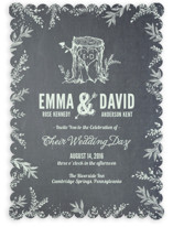 Woodland Romance Wedding Invitations