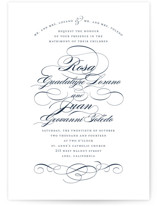 Formal Ink Wedding Invitations