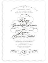 Formal Ink Wedding Invitations