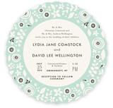 Grenadille Bleue Wedding Invitations