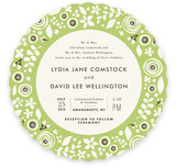 Grenadille Bleue Wedding Invitations