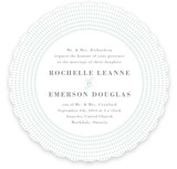Stitched Sunburst Wedding Invitations