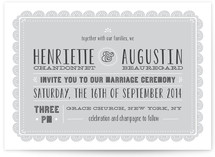 Eyelet Wedding Invitations