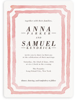 Watercolor Frame Wedding Invitations