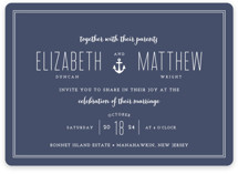 Down by the Sea Wedding Invitations