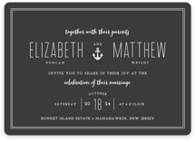 Down by the Sea Wedding Invitations