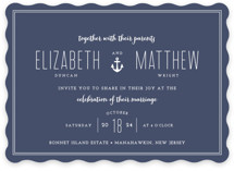 Down by the Sea Wedding Invitations