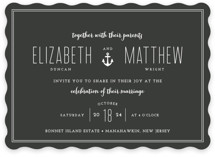 Down by the Sea Wedding Invitations