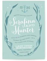 Whimsical Kelp Wedding Invitations