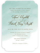 Watercolor Wash Wedding Invitations