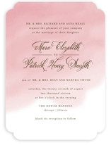 Watercolor Wash Wedding Invitations
