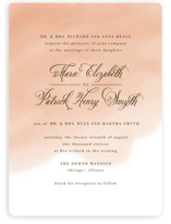 Watercolor Wash Wedding Invitations