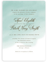 Watercolor Wash Wedding Invitations