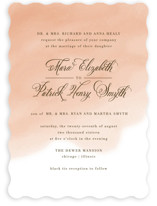 Watercolor Wash Wedding Invitations