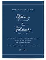Broderick Wedding Invitations