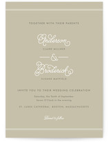 Broderick Wedding Invitations