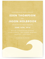 Big Wave Wedding Invitations