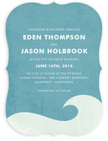 Big Wave Wedding Invitations